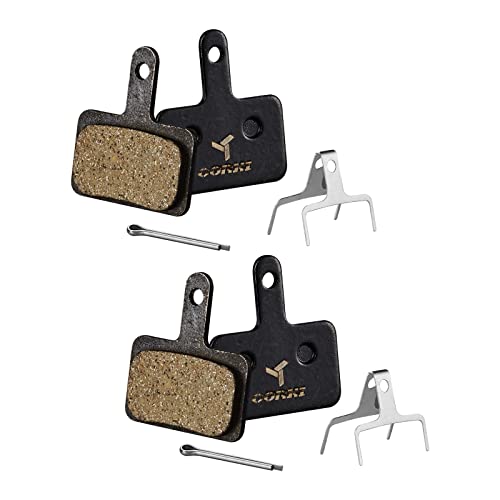 2 Pairs Resin Bike Disc Brake Pads for TRP Tektro Shimano