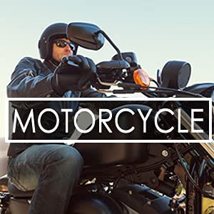 Padded bifocal sunglasses for motorcycle riding