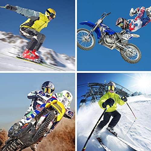 Waterproof Bendable OTG Motorcycle Goggles