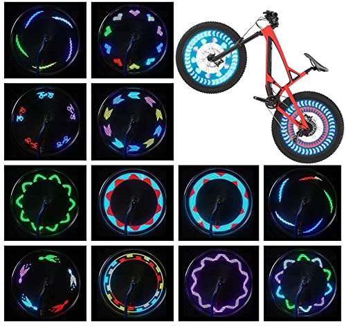 Waterproof LED Bike Wheel Lights - 30 Patterns