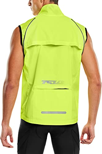 TSLA Men's Removable Sleeve Cycling Jacket