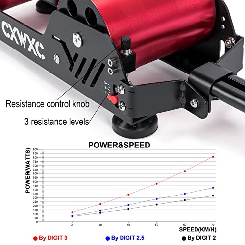 Adjustable Magnetic Bike Trainer Stand - Portable & Foldable