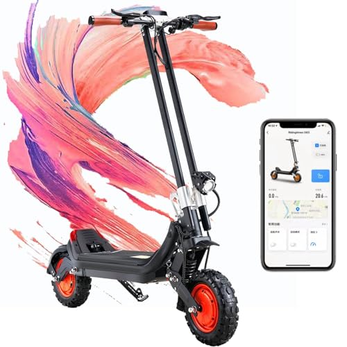 Electric Scooter with Smart APP - 37mph, 50 Miles Range