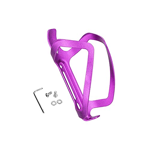 Purple Bike Bottle Cage for Outdoor Cycling
