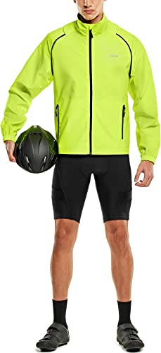 TSLA Men's Removable Sleeve Cycling Jacket