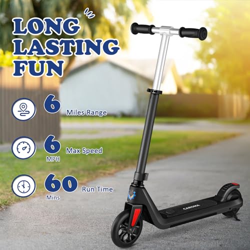 Electric Scooter for Kids Ages 6-12, Colorful Lights