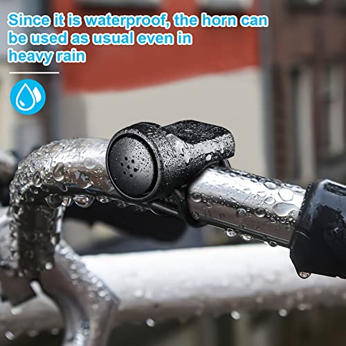 Electric Bike Horn with 140DB and 4 Modes