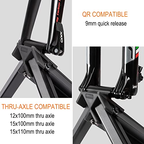 Adjustable Magnetic Bike Trainer Stand - Portable & Foldable
