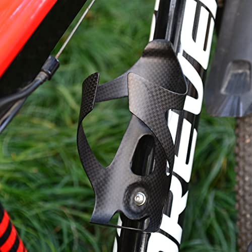 Carbon Fiber Bike Water Bottle Holder Cage