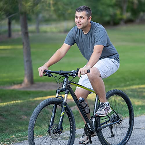 Map Black Bike Bottle Holder with Water Bottle