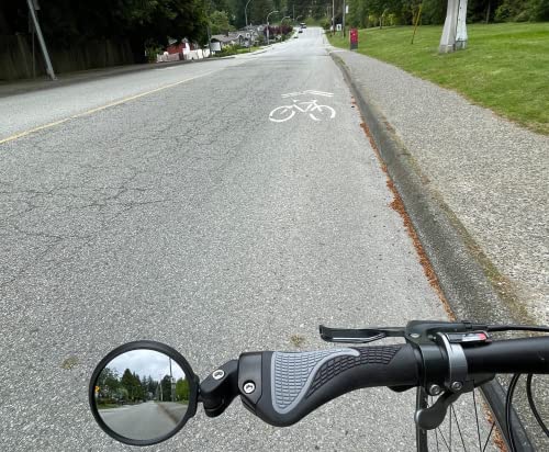 Hafny Blast-Resistant Bar End Bike Mirror