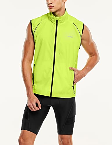 TSLA Men's Removable Sleeve Cycling Jacket