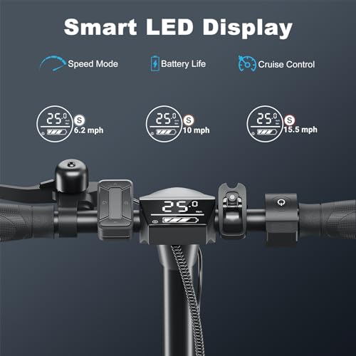 Caroma Electric Scooter: 350W Motor, 20 Miles Range