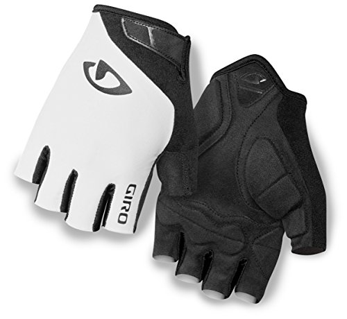 White Giro Jag Road Gloves - Large