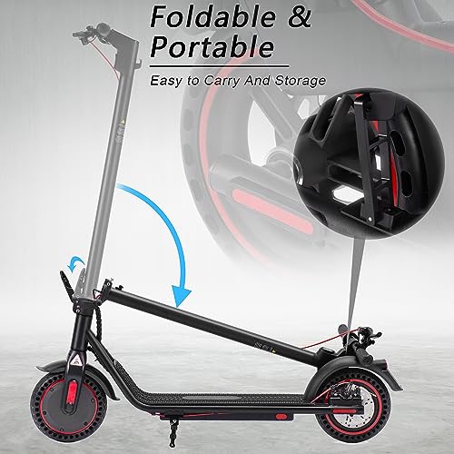 Adult/Teen Electric Scooter: 450W, 19MPH, 18.5Miles Range