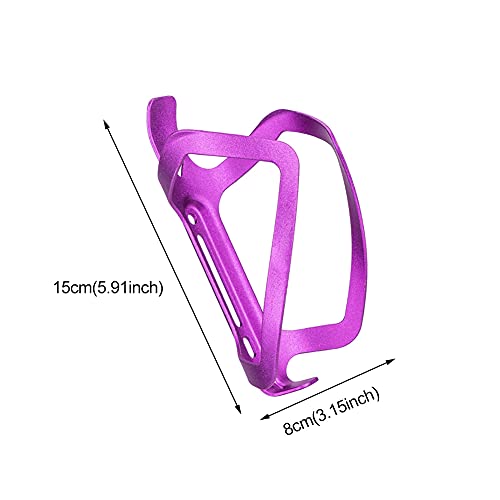 Purple Bike Bottle Cage for Outdoor Cycling