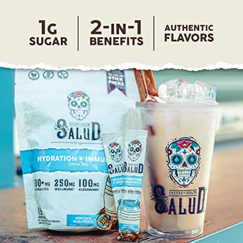 2-in-1 Hydration and Immunity Powder, Horchata Flavor