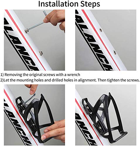 Lightweight Bike Bottle Cage and Bottle Set