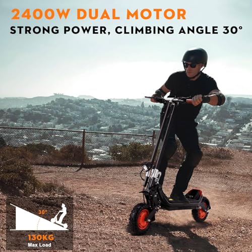 Electric Scooter with Smart APP - 37mph, 50 Miles Range