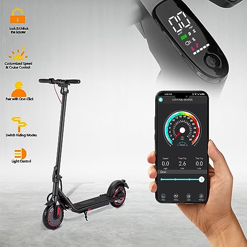 Adult/Teen Electric Scooter: 450W, 19MPH, 18.5Miles Range