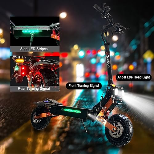 ZonDoo ZO01 Plus Electric Scooter: High Performance, Off-Road