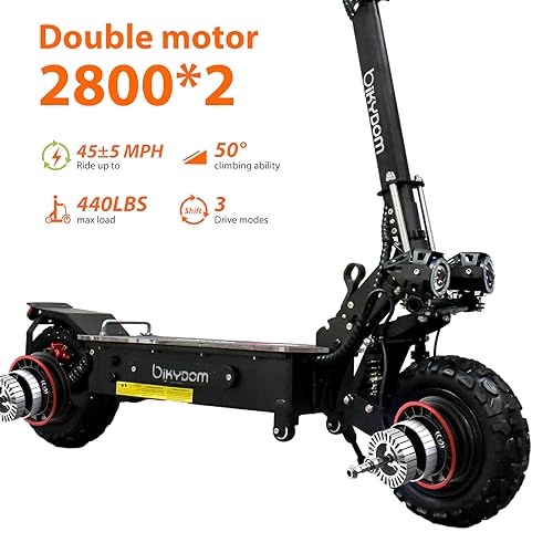 27AH Dual Drive Electric Scooter: Powerful and Versatile