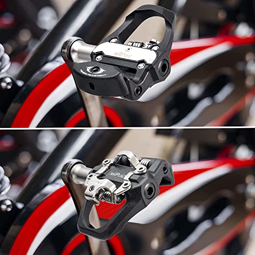 Litark SPD Spin Bike Pedals - Compatible with Look Delta & Shimano
