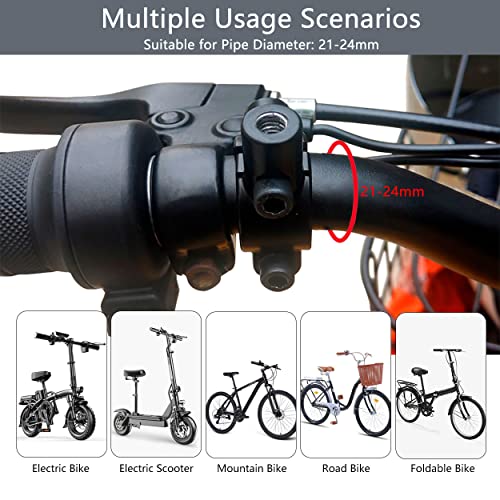 Wide angle handlebar bike mirror, 2pcs