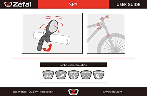 Black Zefal Spy Bike Mirror