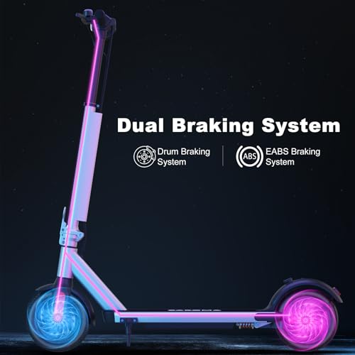 Caroma Folding Electric Scooter, 350W, 20-Mile Range