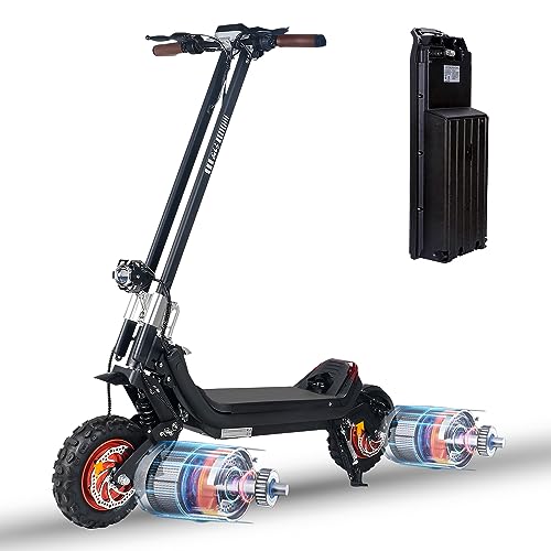 2400W Electric Scooter: 37mph, 60Miles Range, 11" Tire
