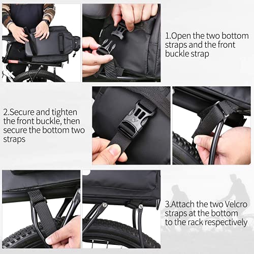 17L Waterproof Bike Trunk Bag