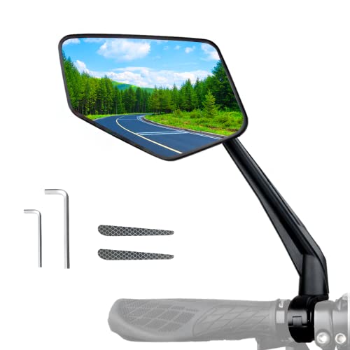 Adjustable Bicycle Mirror for Mountain Road Bikes (left)