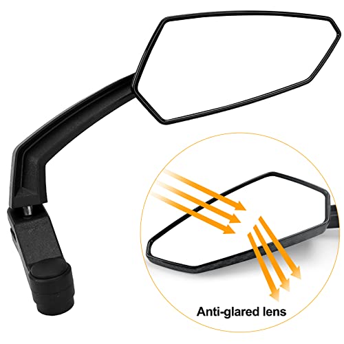 Adjustable 360° Rotatable Bike Mirrors