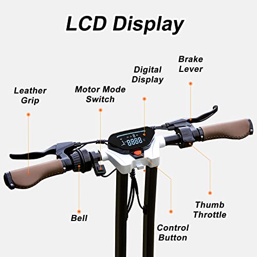 2400W Electric Scooter: 37mph, 60Miles Range, 11" Tire