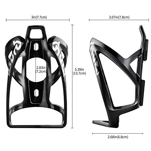 Universal Plastic Bike Water Bottle Cage - 2 Pack