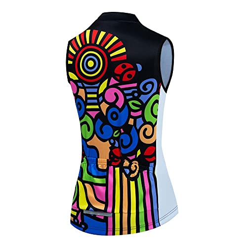 Women's Sleeveless Cycling Jersey and Shorts