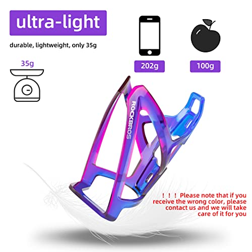 Ultra-Light Bike Bottle Cages with Tool (2 Pack)