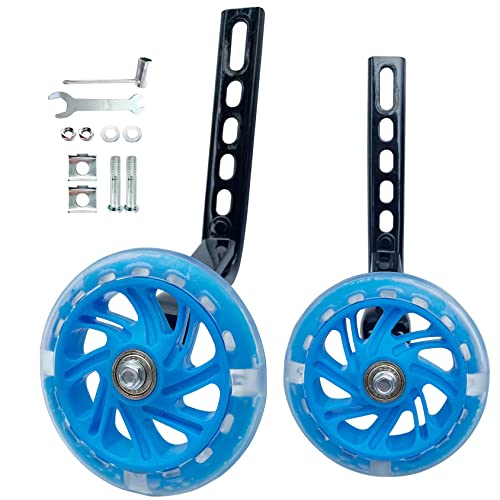 Blue Bicycle Training Wheels, 12-20 Inch