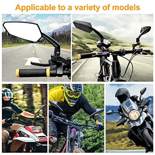 Adjustable 360° Rotatable Bike Mirrors