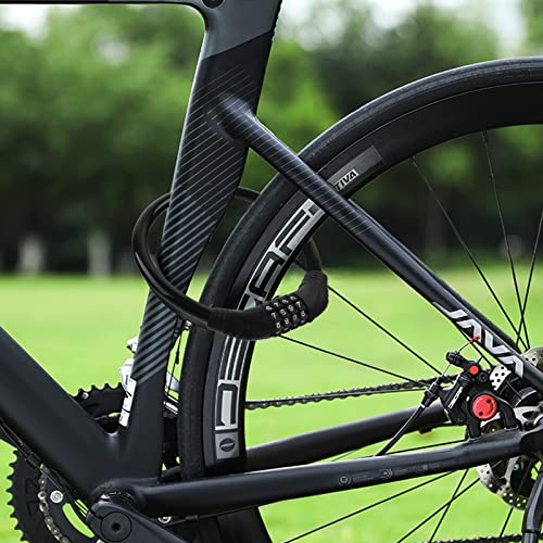 Heavy Duty Bike Cable Lock Set