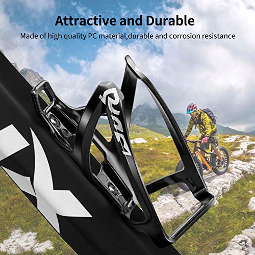 Universal Plastic Bike Water Bottle Cage - 2 Pack