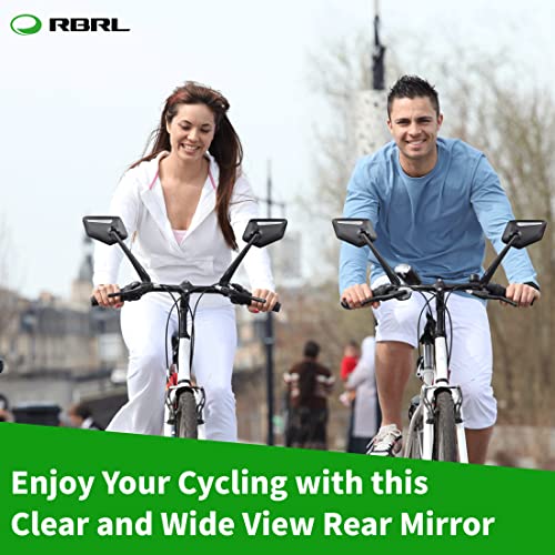 Adjustable Bicycle Mirror for Mountain Road Bikes (left)