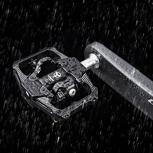 Hybrid MTB Pedals - Flat & SPD Compatible