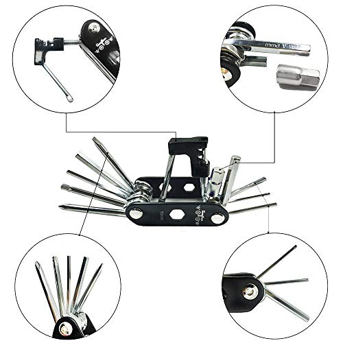 14 in 1 Bike Repair Tool Kit & Saddlebag