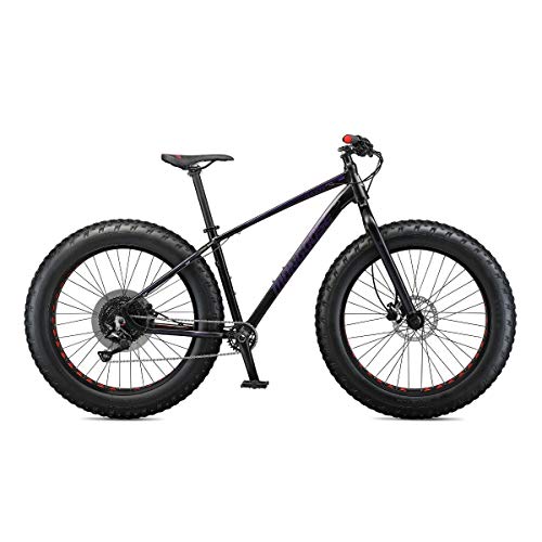 Mongoose Argus Fat Tire Mountain Bike, Black
