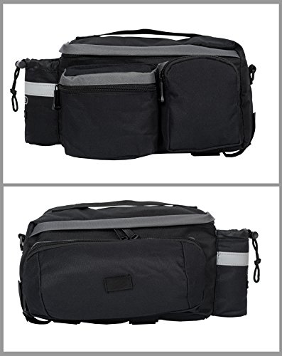 Roswheel Rear Rack Pannier with Cup Holder
