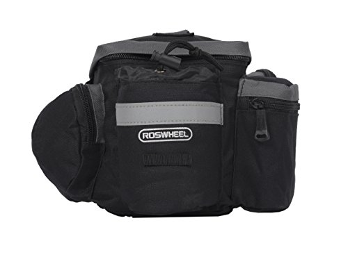 Roswheel Rear Rack Pannier with Cup Holder