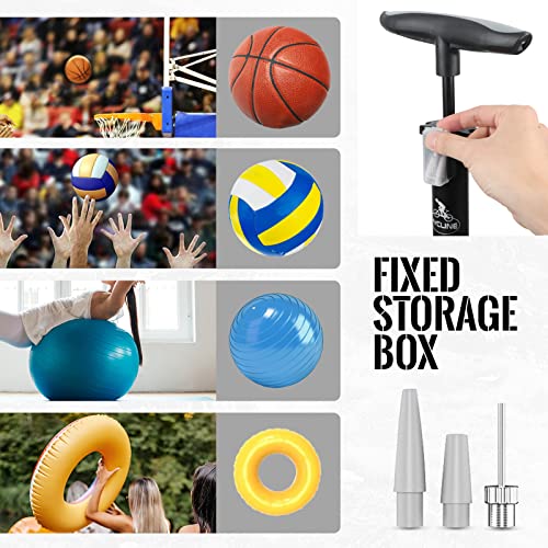 High Pressure Bike Tire Pump with Gauge