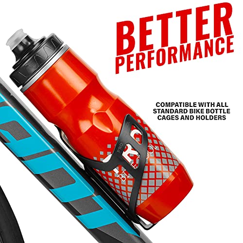 Insulated Cycling Water Bottle with Fast Flow Valve